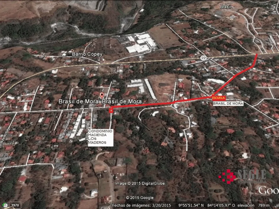Lote en venta, Brasil de Mora.